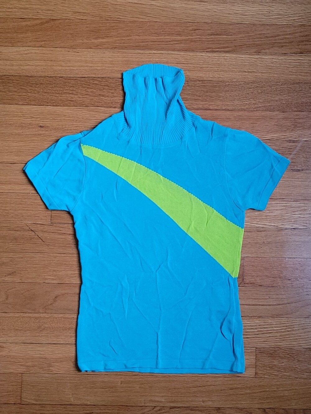 VERSUS GIANNI VERSACE COLORBLOCK TOP MADE IN ITALY - Picture 5 of 13